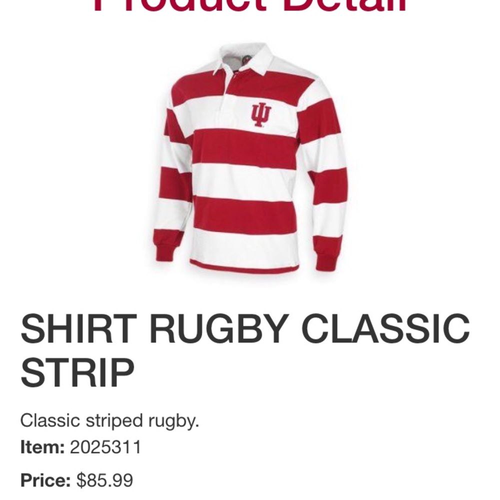 Rugby polo, never worn